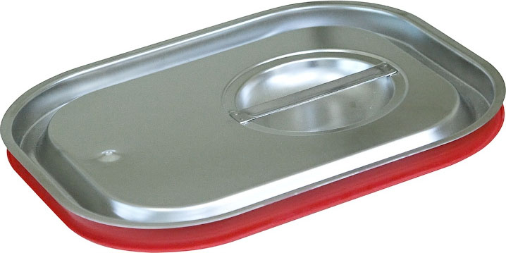 Крышка для гастроемкости Luxstahl 812-LRP GN 1/2 (327х265) нерж.